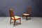 Braune amerikanische Mid-Century Stühle, 1950er, 6er Set 4