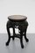 Chinesische Vasenhalter aus ebonisiertem Holz mit Marmorplatte, 3er Set 5