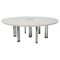 Large Italian White Table by Hiroyuki Toyoda, 1980s 1