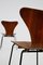 Sedie di Arne Jacobsen per Brazil Airline, anni '50, set di 6, Immagine 8