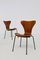 Chairs by Arne Jacobsen for the Brazilian Airline, 1950s, Set of 6 9