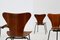 Sedie di Arne Jacobsen per Brazil Airline, anni '50, set di 6, Immagine 2