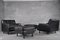 Armchairs with Square Footrest by Marco Zanuso for Arflex, 1960s, Set of 4, Image 6