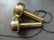 Vintage Brass Guldpendel Pendants by Vilhelm Lauritzen for Louis Poulsen, Denmark, Set of 2, Image 4