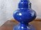 Large Blue Ceramic Candle Holder 7