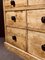 Victorian Pine and Oak Chest of Drawers 10