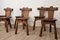 Vintage Tripod Solid Wood Chairs, 1950, Set of 6 15