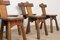 Vintage Tripod Solid Wood Chairs, 1950, Set of 6 12