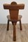 Vintage Tripod Solid Wood Chairs, 1950, Set of 6 6