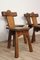 Vintage Tripod Solid Wood Chairs, 1950, Set of 6 11