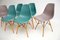 DSW Esszimmerstühle von Charles Eames für Vitra, 6er Set 15