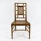 Faux Bamboo Dining Chairs, 1970s, Set of 2 3