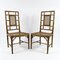 Faux Bamboo Dining Chairs, 1970s, Set of 2 1