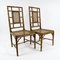 Faux Bamboo Dining Chairs, 1970s, Set of 2 2
