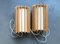 Tema Pendant Lamps in Pinewood and Linen by Ib Fabiansen for Fog & Morup, Denmark, Set of 2 12