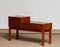 Swedish Teak Hall Cabinet Side Table Telephone Bench, 1960s, Image 4