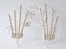 Applique in ottone smaltato, metallo e simil bambù di Maison Jansen, Francia, anni '50, set di 2, Immagine 20