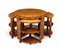 Art Deco Nest of Tables by Harry & Lou Epstein, 1930, Set of 5, Image 3