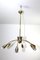 Brass Chandelier from Rupert Nikoll, 1950s, Image 2