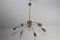 Brass Chandelier from Rupert Nikoll, 1950s, Image 11