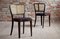 Dining Chairs in Kvadrat by Michael Thonet for Thonet, 1940s, Set of 4 3