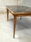 Vintage Bakers Table in Oak & Black Marble 6