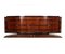 Art Deco Sideboard aus Macassar Ebenholz 1