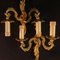 Louis XV Bronze Wandlampen von Lucien Gau, Frankreich, 2er Set 6