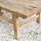 Large Antique Rustic Elm Coffee Table D 3