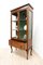 Antique Edwardian Inlaid Walnut Glazed Display Cabinet, Image 10