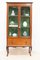 Antique Edwardian Inlaid Walnut Glazed Display Cabinet 5