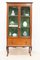 Antique Edwardian Inlaid Walnut Glazed Display Cabinet, Image 5