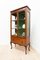 Antique Edwardian Inlaid Walnut Glazed Display Cabinet 8