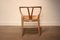 Vintage Solid Oak Ch24 Wishbone Chairs by Hans J. Wegner for Carl Hansen & Son, 1950s, Set of 2 12