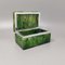Green Alabaster Smoking Set by Romano Bianchi, 1960s, Set of 3 7