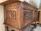 Spanish Console Chest Table with 2-Carved Drawers & Original Hardware 8