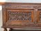 Spanish Console Chest Table with 2-Carved Drawers & Original Hardware, Image 10