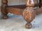 Spanish Console Chest Table with 2-Carved Drawers & Original Hardware 13