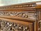 Spanish Console Chest Table with 2-Carved Drawers & Original Hardware 11