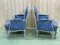 Louis XV Style Lounge Chairs in Patinated Beech with Feather Cushions, 1970s, Set of 2, Image 14