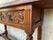 Early-19th Century Spanish Catalan Carved Walnut Console Table, Image 8