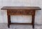 Early-19th Century Spanish Catalan Carved Walnut Console Table, Image 4