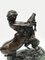 Centauro de bronce luchando con alce, siglo XX, Imagen 4