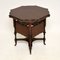 Antique Victorian Side Table, Image 2