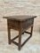 Early 20th Century Spanish Walnut Side Worktable with Large Single Drawer 16
