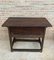 Early 20th Century Spanish Walnut Side Worktable with Large Single Drawer 15