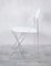 X Line White Dining Chairs by Niels Jørgen Haugesen for Hybodan, 1970s, Set of 4 9