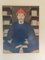 Vintage Print Kangxi in Library. Vintage Print Emperor Kangxi. Chinese Decoration., Image 1