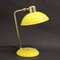 Art Deco French Yellow and Gold Desk Lamp, 1950s 1