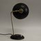 Lámpara de escritorio francesa Art Déco en negro y dorado, años 50, Imagen 14